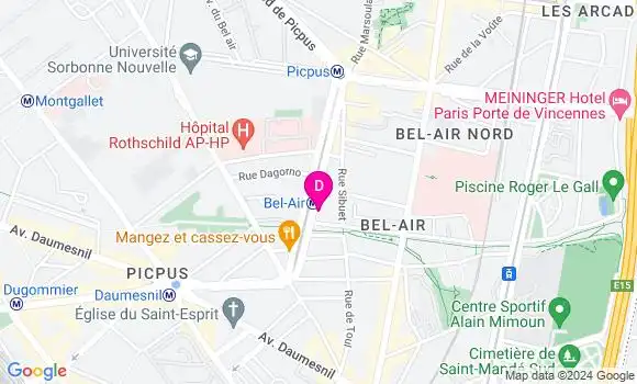 Localisation Lambert Cazals