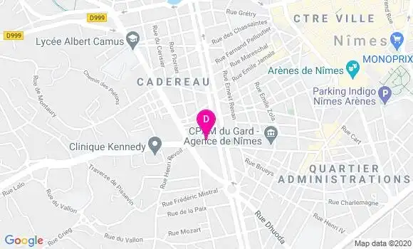 Localisation Bernard Flamant