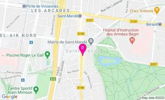 Localisation Yahel Benguigui Nizard