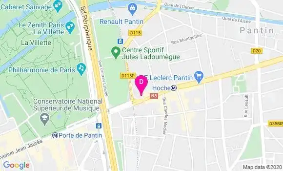 Localisation Emile Azabdaftari