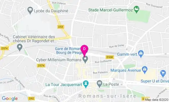 Localisation Sebastien Plasse