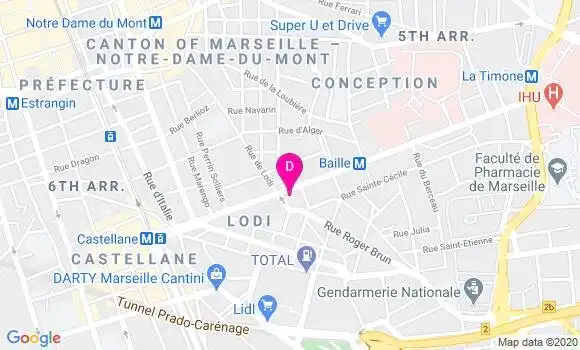 Localisation Jean Bernard Jullien