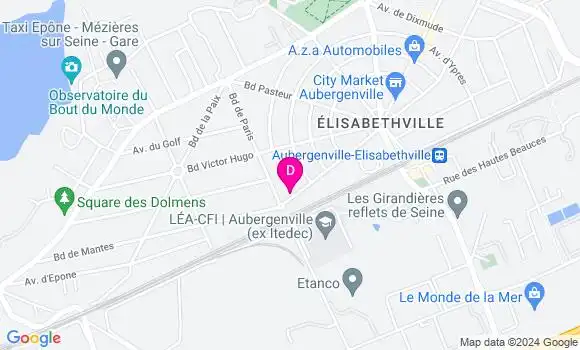 Localisation Germaine Mapon Molu