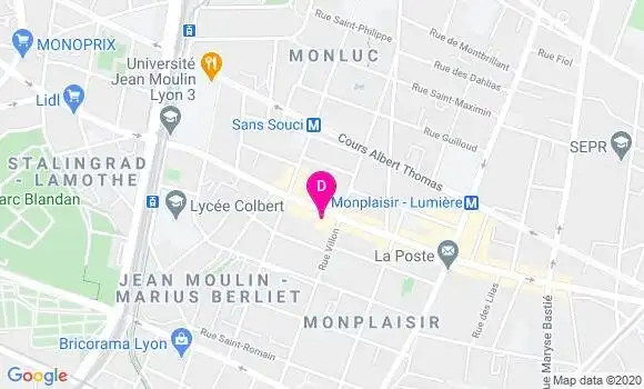 Localisation Patrick Exbrayat
