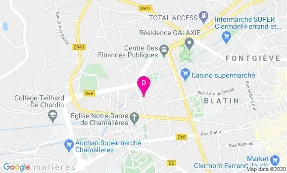 Localisation Francoise Chaize Leneuf