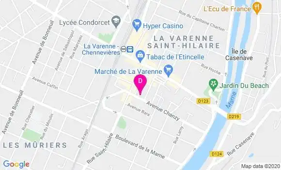 Localisation Valerie Grinbaum