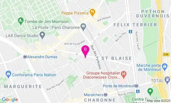 Localisation Edmond Cohen Adad