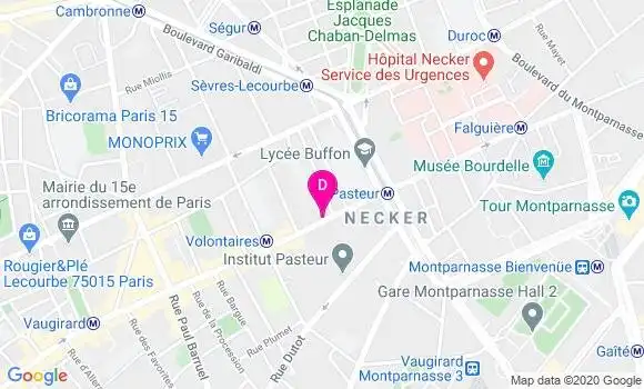 Localisation Amelie Aubert