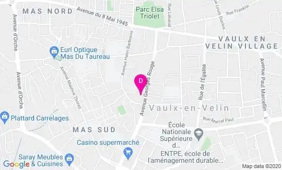 Localisation Dary Ribes