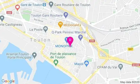 Localisation Jean Christophe Sudre