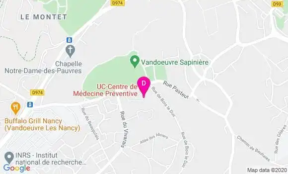 Localisation Anne Weinachter Petitfrere