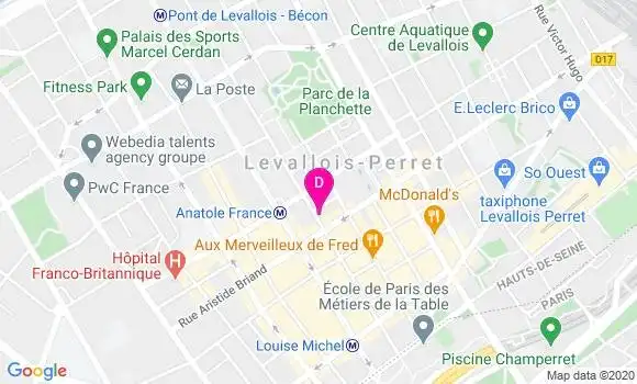 Localisation Caroline Azria