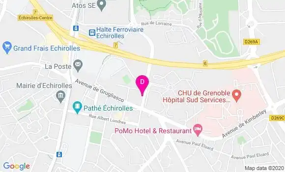 Localisation Rodolphe Calabrese