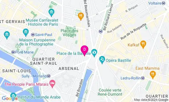 Localisation Catherine Cauet