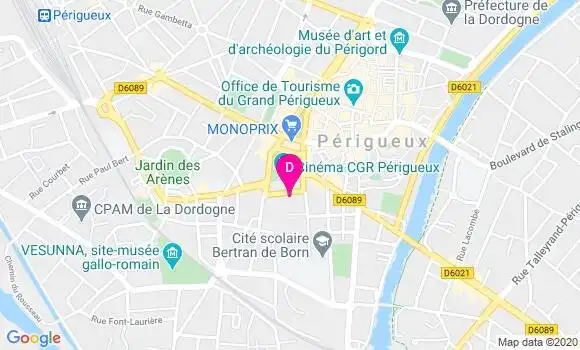 Localisation Francis Linglet