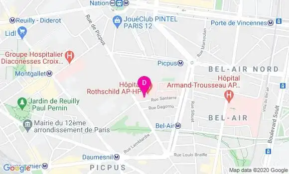 Localisation Geraldine Lescaille