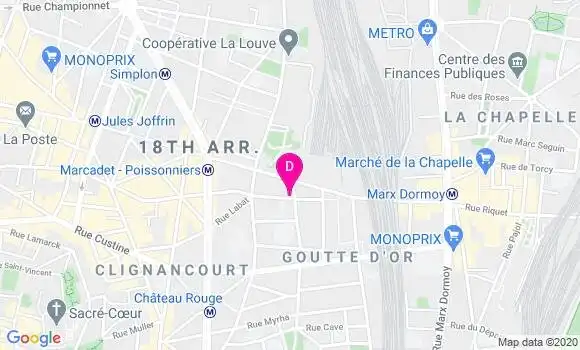 Localisation Gorguine Valougeorgis