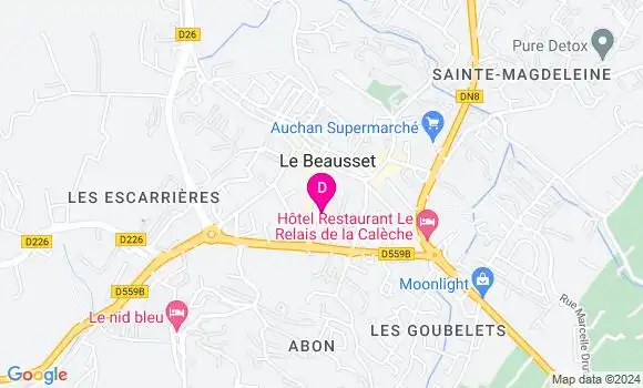 Localisation Pauline Nugere