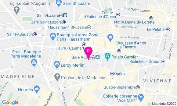 Localisation Magali Vinchon