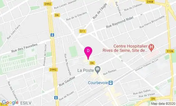 Localisation Jean Yves Chauviere