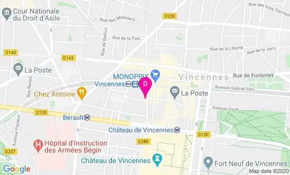 Localisation Ana Isabel Veloso