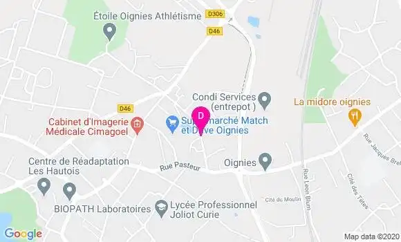 Localisation Nathalie Conrate