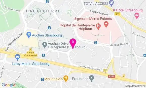 Localisation Alice Klein