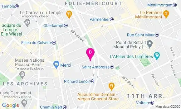 Localisation Philippe Letessier