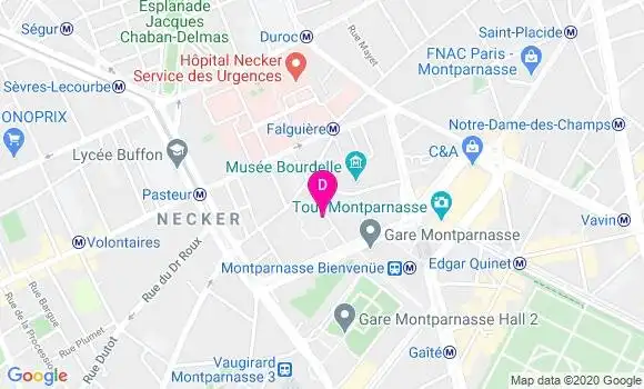 Localisation Catherine Danel