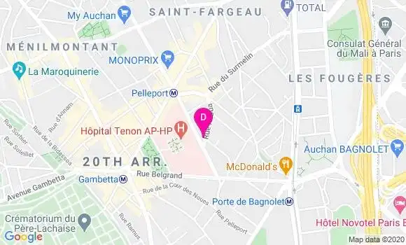 Localisation Marie Rose Fleurentin