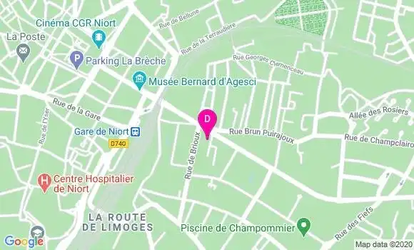 Localisation Magali Luthun