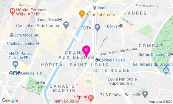 Localisation Faouzi Achour