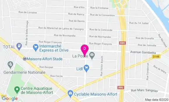 Localisation Graziella Brunot