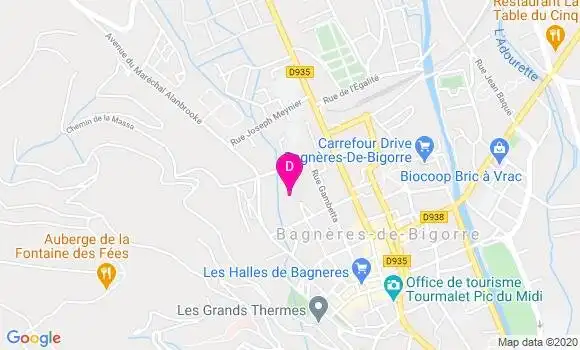 Localisation Emmanuelle Charrier Pierrefiche