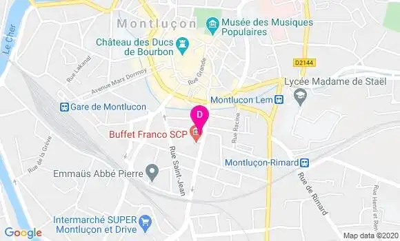 Localisation Beatrice Thevenet