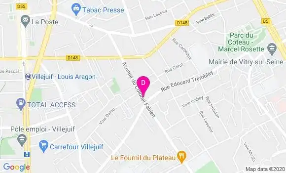 Localisation Khalil Barada