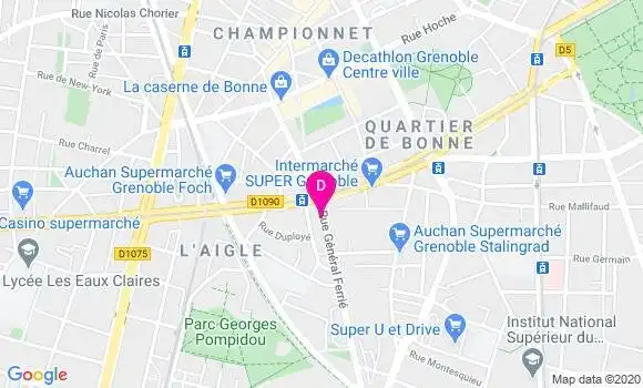 Localisation Charles Faroche