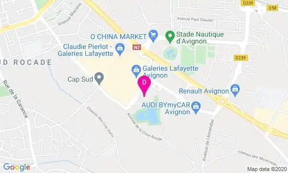 Localisation Jean Marc Franchini