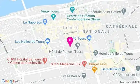 Localisation Nicolas Renie