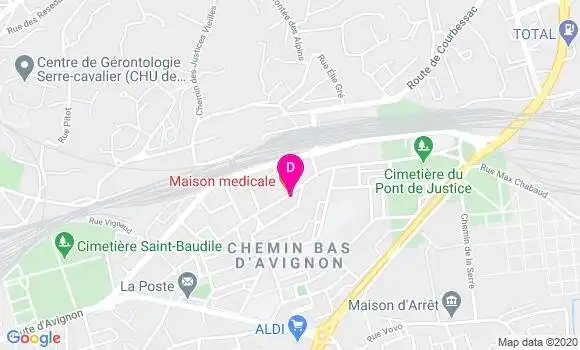 Localisation Tiphaine Bisaro