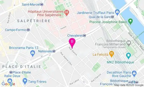 Localisation Olivier Tieu