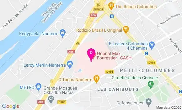 Localisation Martine Dame