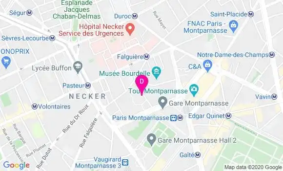 Localisation Melanie Moreau