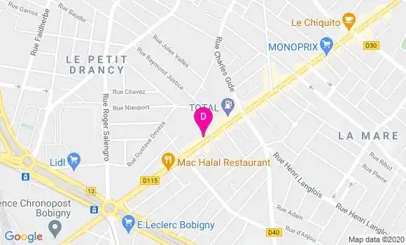 Localisation Rachida Rochdi