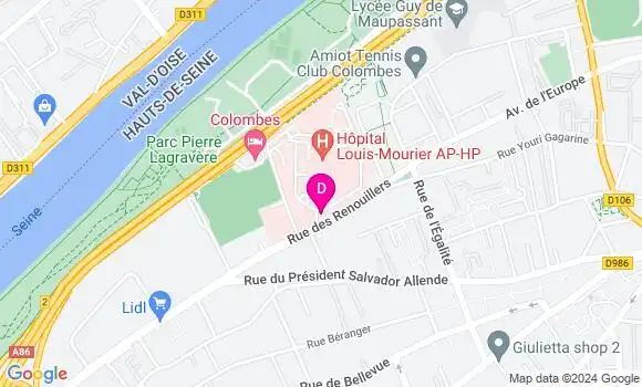Localisation Anne Margaux Collignon