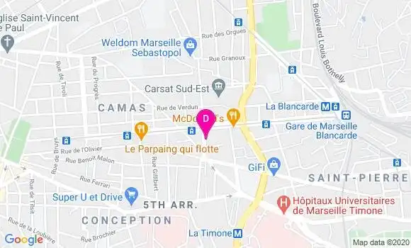 Localisation Annie Benichou Chemla