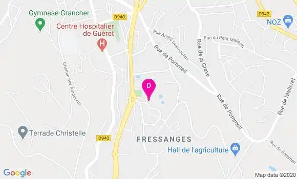 Localisation Muriel Leherpeur
