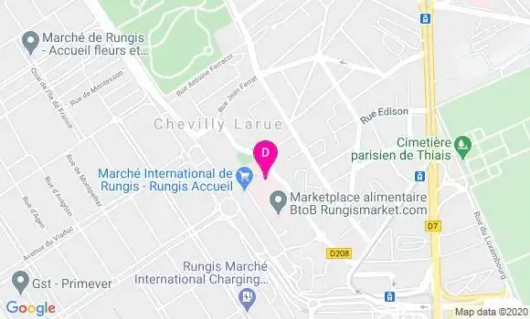 Localisation Pascaline Chabaux Depinay