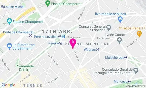 Localisation Gerard Teboul