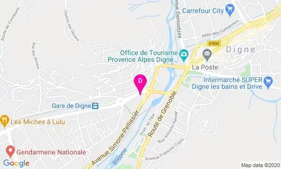 Localisation Mylene Thoreau